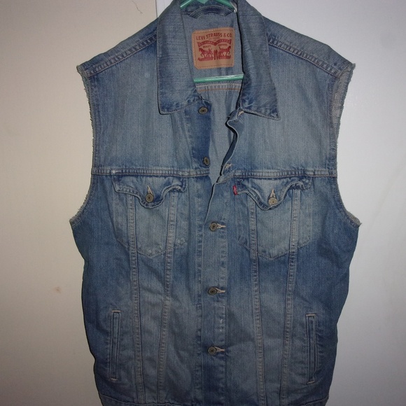 Levi's Other - LEVI LEVIS TRUCKER MEN'S SLEEVELESS VEST SIZE XL